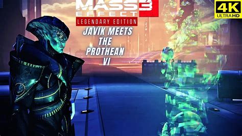 Mass Effect 3 Legendary Edition Javik Speaks To The Prothean Vi 4k Uhd Youtube