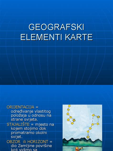 Geografski Elementi Karte Pdf