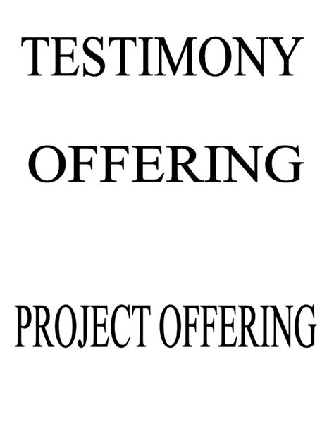 Testimony | PDF