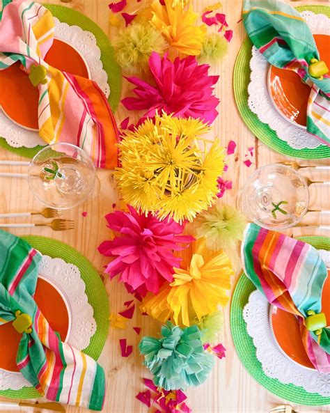 How To Decorate A Cinco De Mayo Tablescape Sparkling Charm
