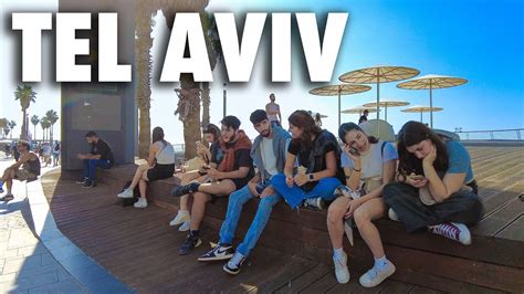 LOVELY AND BEAUTIFUL CITY OF LOVE TEL AVIV Israel 4K 60 FPS UHD