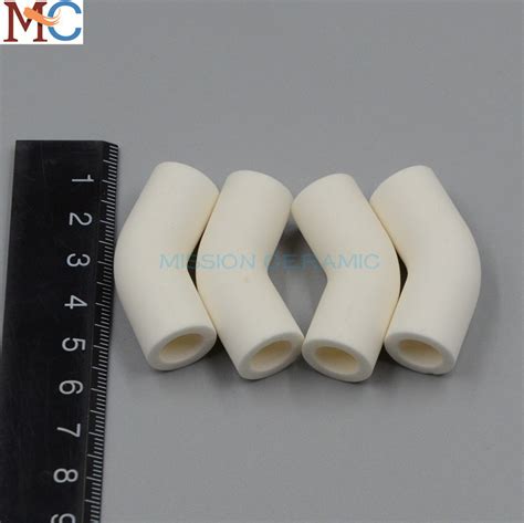 2021 Customized Sizes 95 Alumina Ceramic Elbow Tube China Ceramic