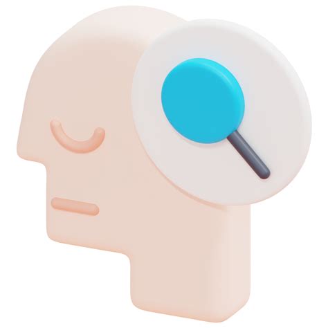 Psychology 3d Render Icon Illustration 11578605 Png