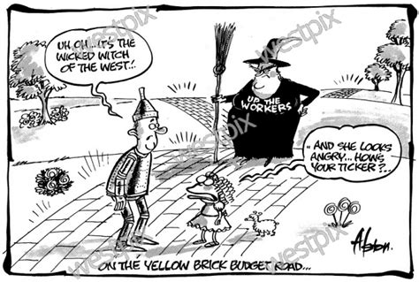 Dean Alston Cartoon For Editorial About On Westpix