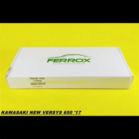 Jual Filter Udara Ferrox Kawasaki New Versys 650 Ninja 650 Z650 2017up