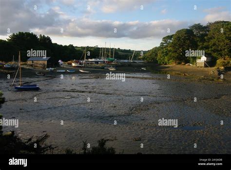 St Just In Roseland Cornwall Uk Stock Photo Alamy