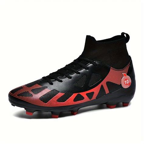 Unisex High Top Football Shoes Soccer Cleats Non Slip Temu Canada