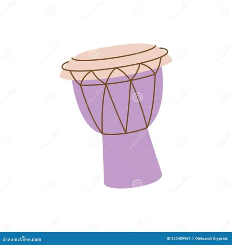 Djembe Silhouette Jembe Drum Percussion Musical Instrument Cartoon