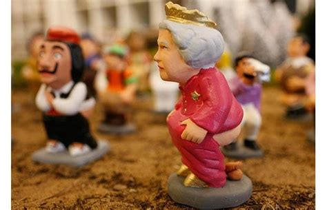 Caganers: figurines of defecating world leaders in Catalan nativity scenes