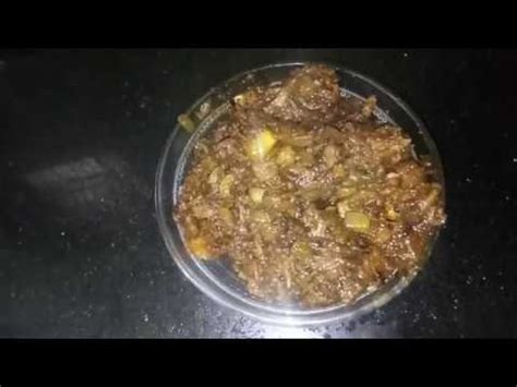 Kauvadu Thokku Karuvadu Recipes Spicy Dry Fish Recipes Dry Fish Gravy