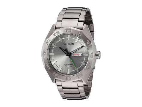 Mens Citizen Eco Drive Brycen Titanium Watch