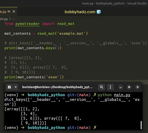 How To Read A Mat Matplotlib File In Python Bobbyhadz