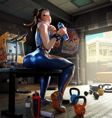 Chun Li Demonstrating The Importance Of Fitness Ingyuarts [street Fighter] Scrolller