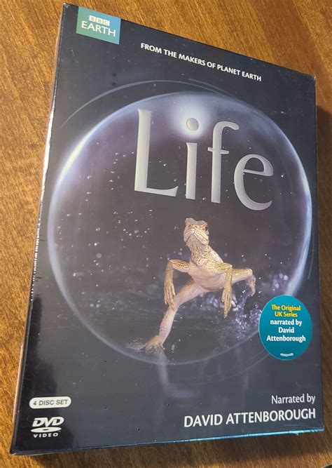 Life Bbc Earth Narrated By David Attenborough Dvd Disc Sealed Set