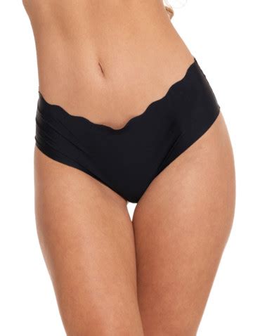 Majtki Damskie Bezszwowe Figi Bikini Czarny Sklep Moraj