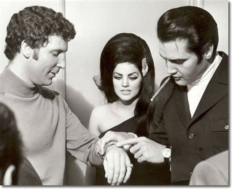 Elvis Presley and Tom Jones | Flamingo Hotel, Las Vegas | April 6, 1968