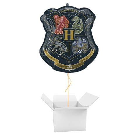 Harry Potter Hogwarts Crest Foil Helium Giant Balloon Inflated