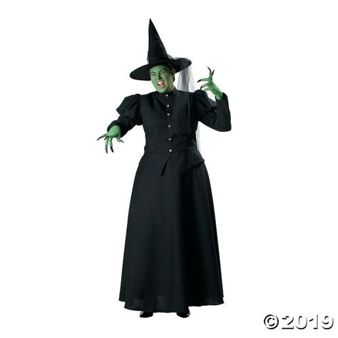 Women S Plus Size The Wizard Of Oz Wicked Witch Costume 2x 1 Piece S