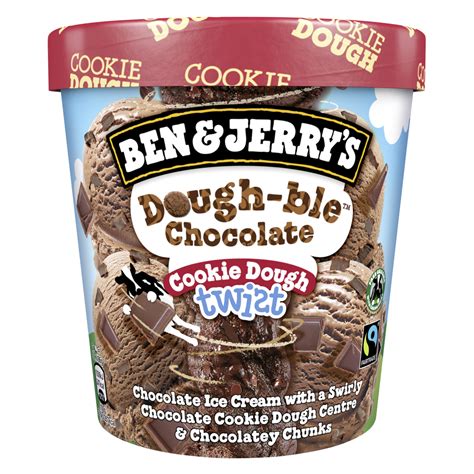 Ben And Jerrys Pot Crème Glacée Dough Ble Chocolate Cookie Dough Twist