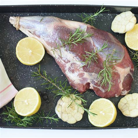 Rosemary Roasted Leg Of Lamb Recipe Gourmet Food Store