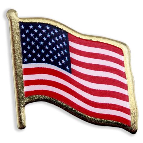 American Flag Lapel Pin Made In Usa Order Swag