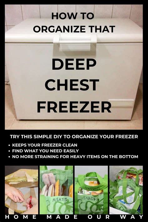 How To Organize A Chest Freezer Artofit