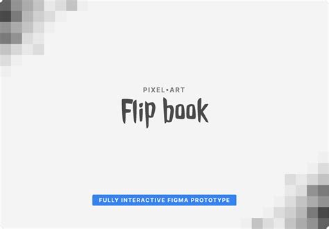 Pixel Art Flip Book Variables Figma