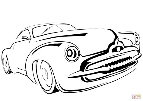 Classic Car coloring page | Free Printable Coloring Pages | Cars ...