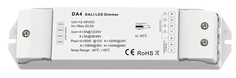 Skydance Da Channel Constant Voltage Dali Led Dimmer Instruction Manual