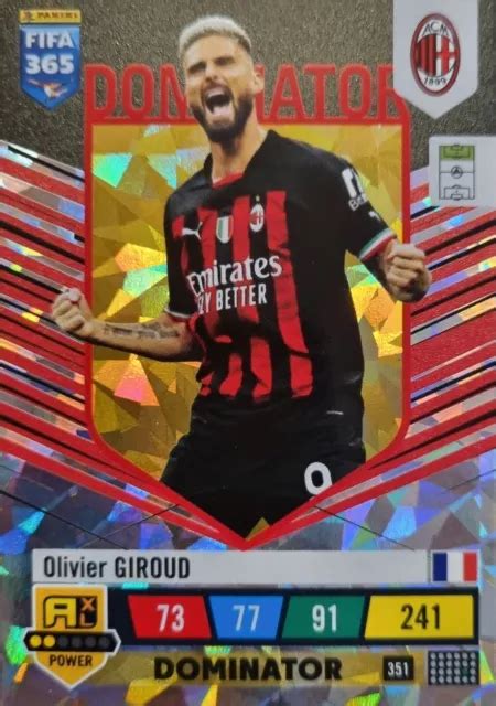 PANINI FIFA 365 Adrenalyn XL 2023 Dominator Nr 351 Olivier Giroud AC