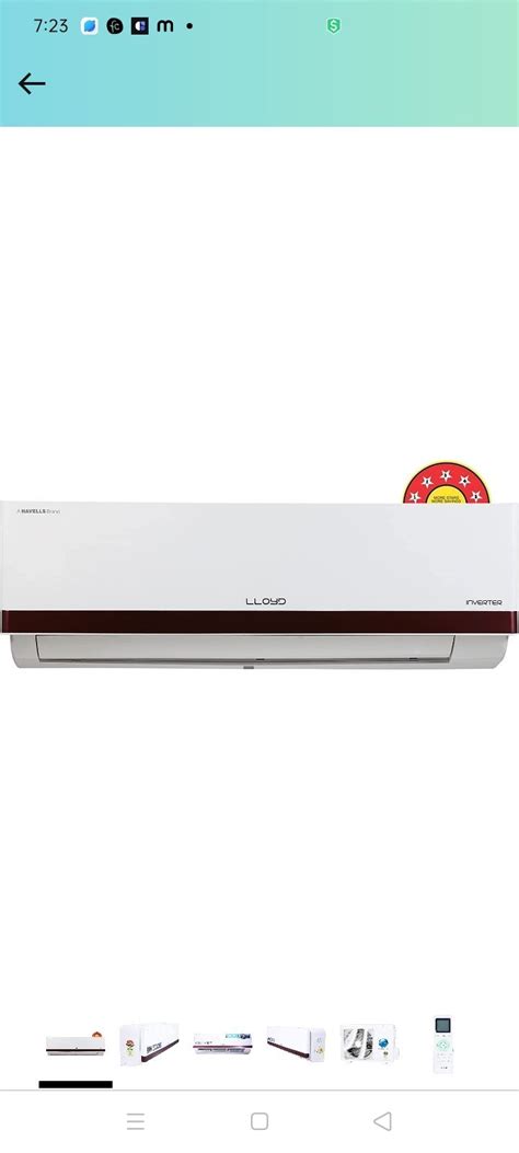 Lloyd 1 5 Ton 3 Star Inverter Split AC 5 In 1 Convertible 100 Copper