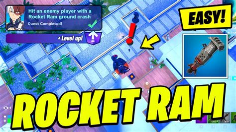 How To EASILY Hit An Enemy Player With A Rocket Ram Ground Crash