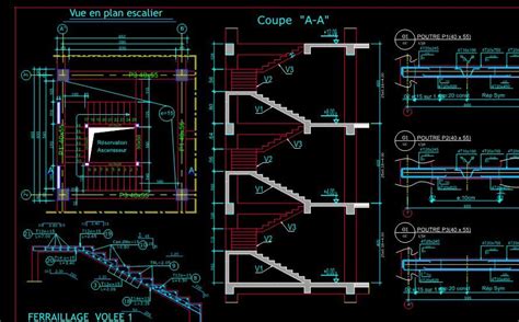 Exemple De Plan De Coffrage Autocad