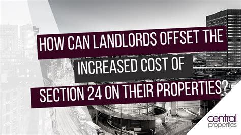 How Can Landlords Offset The Increased Cost Of Section 24 On Their Buy To Let Portfolios