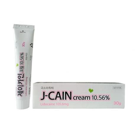 Анестетик J-Cain cream "Джикейн" 10,56% 30 гр.