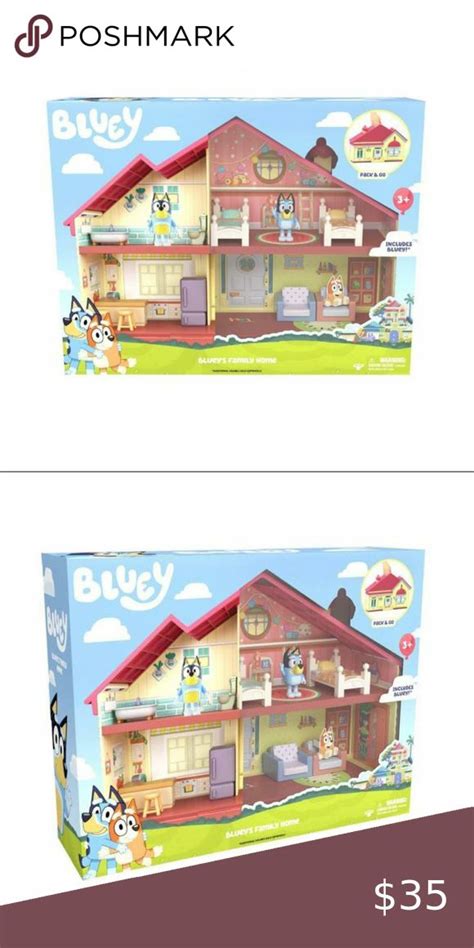 Bluey Family Home Playset | Playset, Home and family, Home