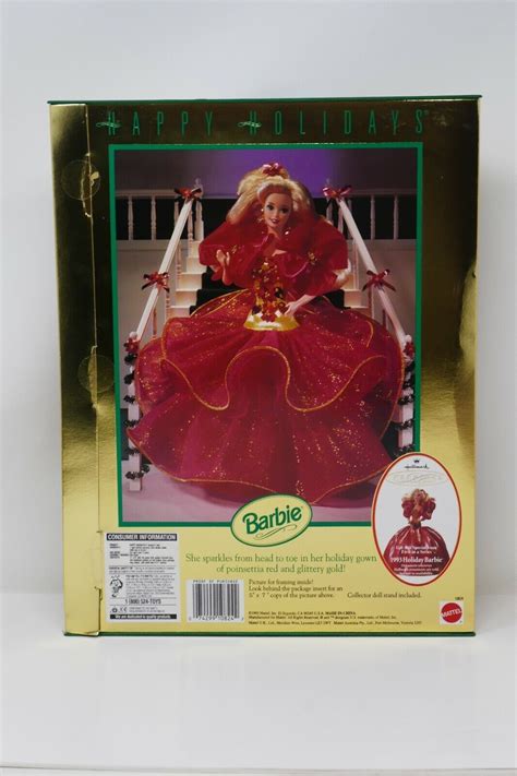 Mattel Happy Holidays Special Edition 1993 Barbie Doll NRFB Dolls