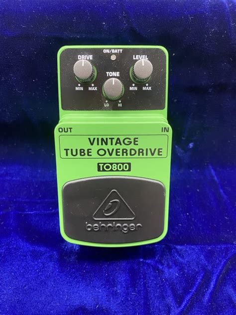 Behringer TO800 Vintage Tube Overdrive