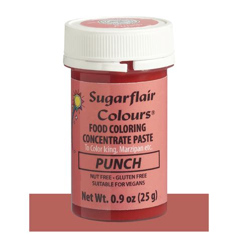 SugarFlair Punch Concentrated Gel Food Color 25 Gr Gel Paste Food