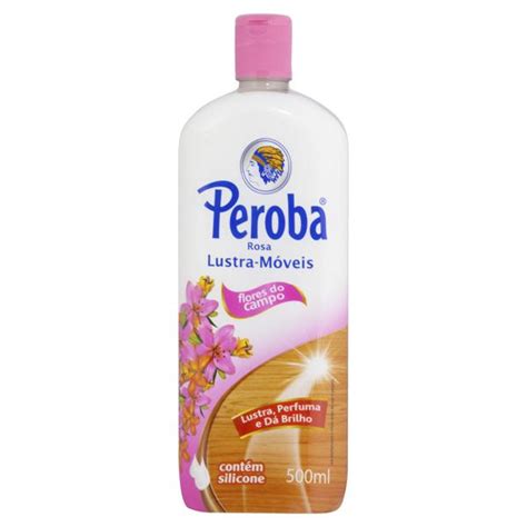 Lustra Móveis Cremoso Flores do Campo Peroba Frasco 500ml Tateno