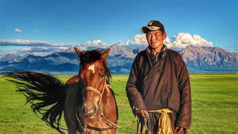 A boy and his horse, Mongolia. : r/backpacking