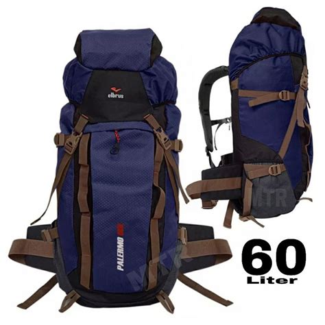 Jual TAS RANSEL CARRIER ELBRUS PALERMO 60 65 Ltr Shopee Indonesia