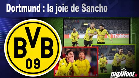 Dortmund La Joie De Sancho Football Maxifoot