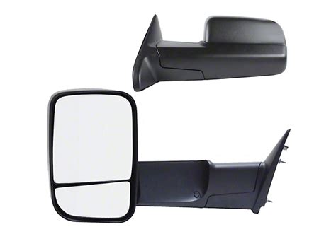Ram 1500 Oem Style Extendable Manual Towing Mirrors Driver And