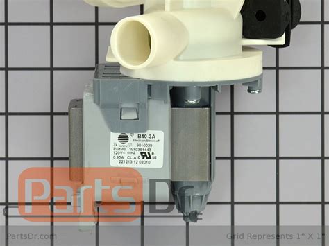 Wpw Whirlpool Drain Pump Assembly Parts Dr