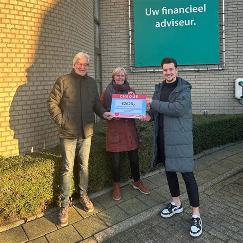 Prachtig Resultaat Van Geldinzamelingsactie Samen Voor De Buurt Voor