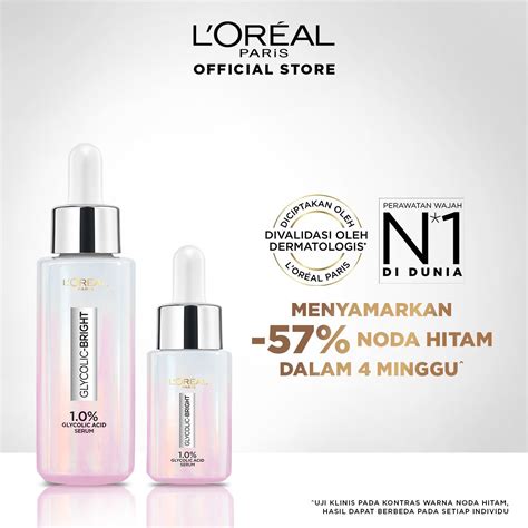 Glycolic Bright Instant Glowing Face Serum Loreal Paris