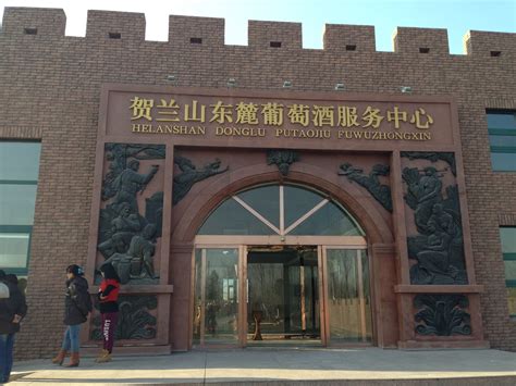A Snapshot Of Wineries And Vineyards In The Ningxia Wine Region Of