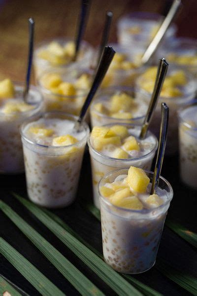 Laotian Nam Vang Tapioca With Coconut Milk And Pineapple Sogood