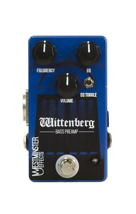 Wittenberg Bass Preamp Westminster Effects Audiofanzine